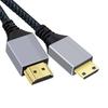 Xiwai 4K 60Hz High Speed HDMI Male To Micro HDMI Male Cable with Sleeved Straight Connector for Laptop Monitor HDTV 30cm 2.0 Type-D Computer,