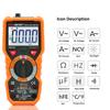 PEAKMETER PM18C True RMS Multifunctional Digital Multimeter Measuring AC DC Voltage Current Resistance Capacitance