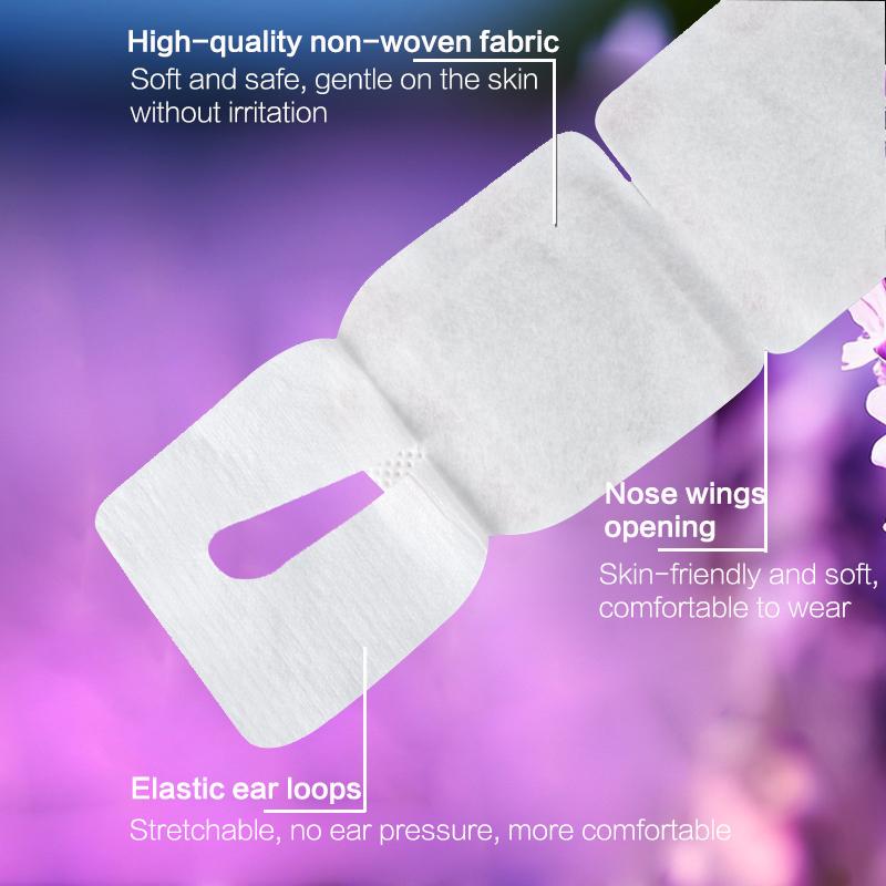 Lavender Disposable Heating Steam Eye Mask, Self-Heating Travel Nap Sleep Relaxation Eye Mask