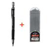 2.0mm Mechanical Pencil Set 2B Automatic Pencils with Black Lead Refills for Draft Drawing, Writing, Crafting, Art Sketch