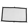 16:9 Projector Screen with Hooks HD Foldable Wrinkle Free Indoor Outdoor Movie Projection Screen