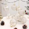 9 Pcs Christmas Ball Ornaments Shatterproof Christmas Decorative Balls Reusable Festival Hanging Ornaments for Christmas Tree Home Parties