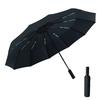 Large Folding Umbrella with 16 Automatic Suitable for Sun and Light Heat UV Strong Wind Super Water Perfect for the Rainy Portable Ribs, One-Touch