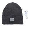 Unisex Hat with Light USB Charging LED Headlamp Cap Unisex Winter Knitted Cap for Women Men Dad