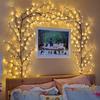 New 45/144 LED Vines Light Strings Christmas Halloween Garland Light DIY Willow Vine Branch Light  Room Wall Wedding Party Decor