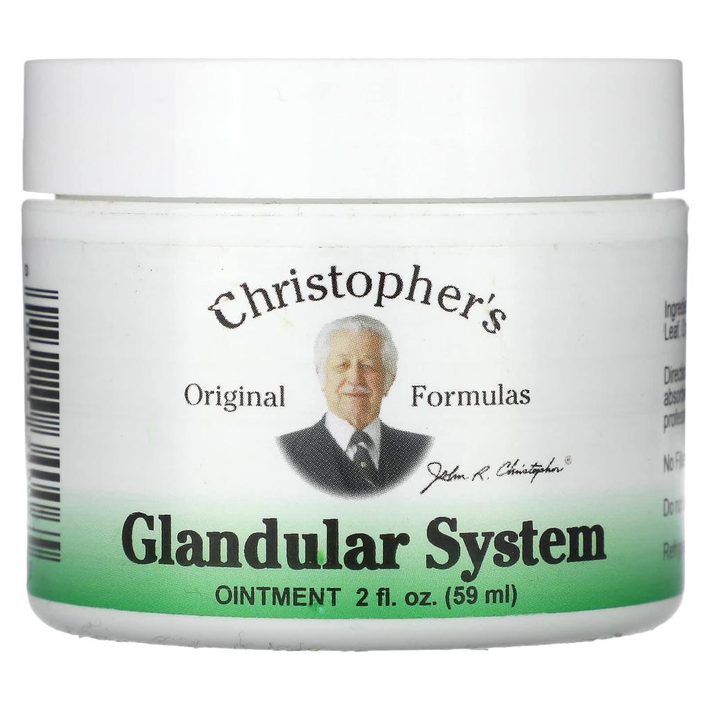 Christopher's Original Formulas Glandular Ointment, 2 Fl Oz (59 Ml)