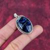 Sodalite Pendant, Gemstone 925 Solid Sterling Silver Jewelry Pendant, Handmade Jewelry Birthstone Pendant, Gift For Him