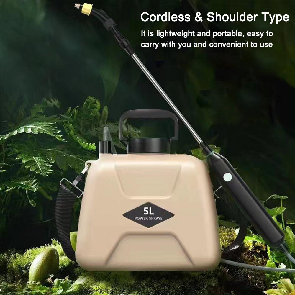 Shoulder Type Electric Gardening Sprinkler Garden Plants Watering Device Flowers Spraying Machine