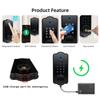 Smart Door Lock Water Resistant Auto Lock 5 In 1 for TTlock App IC Card 150 Codes Electronic Fingerprint Door Lock with