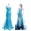 Halloween Frozen Princess Elsa Dress Adult Cosplay Adult Watch Costume