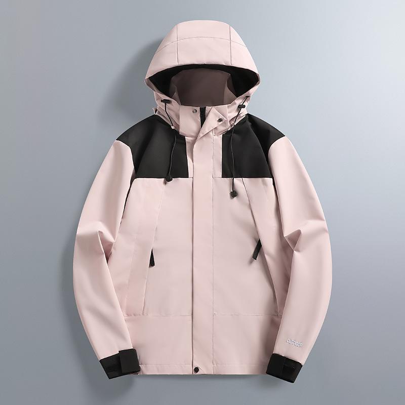 Outdoor Jacket Windproof Waterproof Hooded Outdoor Sports Leisure Mountaineering Suit Spring and Autumn Jacket