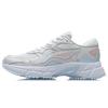 Li Ning Yun Que Shock Absorbing Non-Slip Wear-Resistant Low-Top Running Shoes Women Sneakers White Blue ARLR004-1