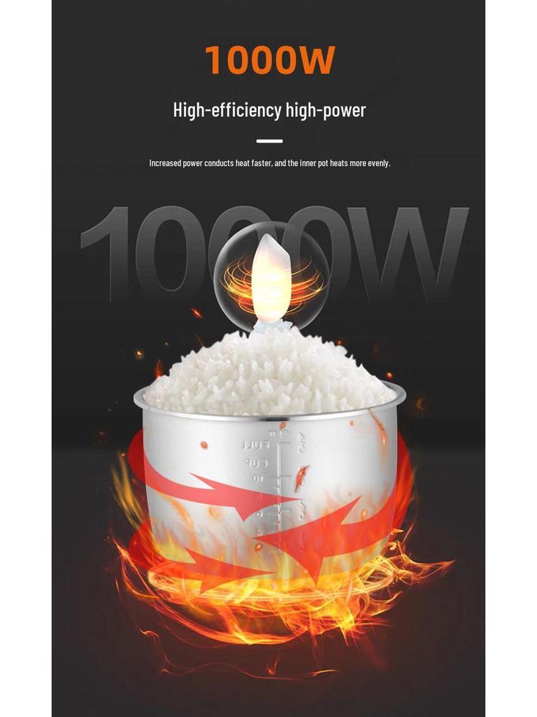 Multifunctional Electric Pressure Rice Cooker with Double Pot & Large Capacity [Manufacturer]