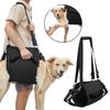 Anti-slip Handle Dog Lifting Harness Adjustable Support Recovery Sling Pet Walking Aid Straps Old