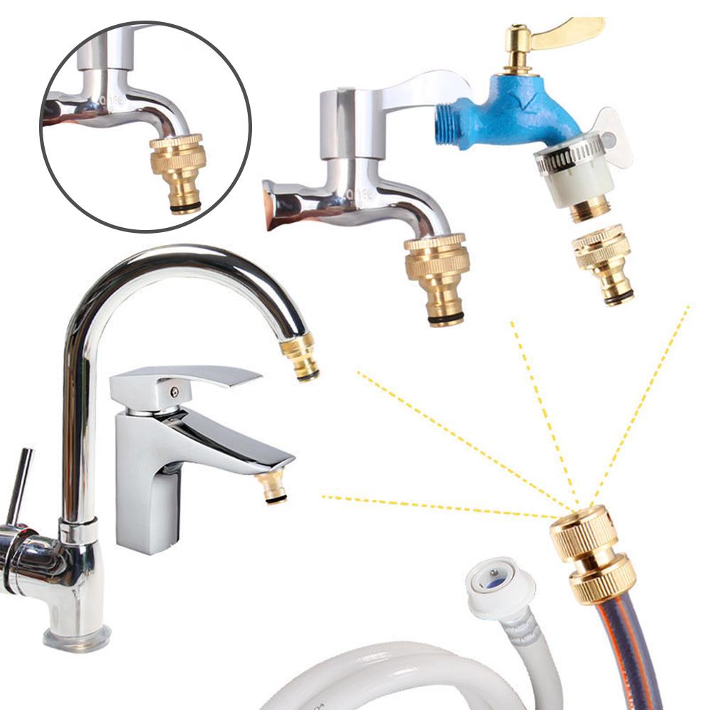 15mm-23mm Universal Kitchen Hose Adapter 3 IN 1 Faucet Connector Mixer Hose Adapter Tube Joint Fitting Garden Watering Tools