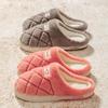 Cotton Slippers Home Slippers Autumn and Winter Wool Slippers Thickened Bottom Plush Cotton Mop Warm and Plush Couple Shoes