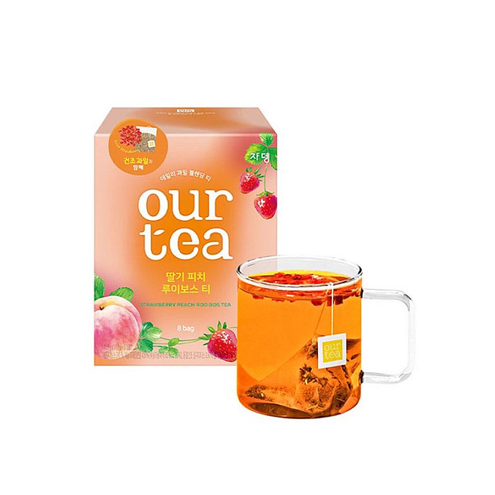 Jardin Our Tea – Korean Real Fruit Tea 8 Bags, Assorted Flavors