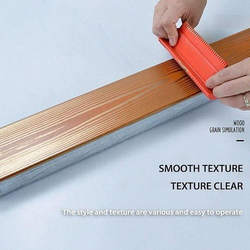 Wood Graining Brushing Painting Tools Wood Graining Tool Roller Brush Home Decoration Wall Painting