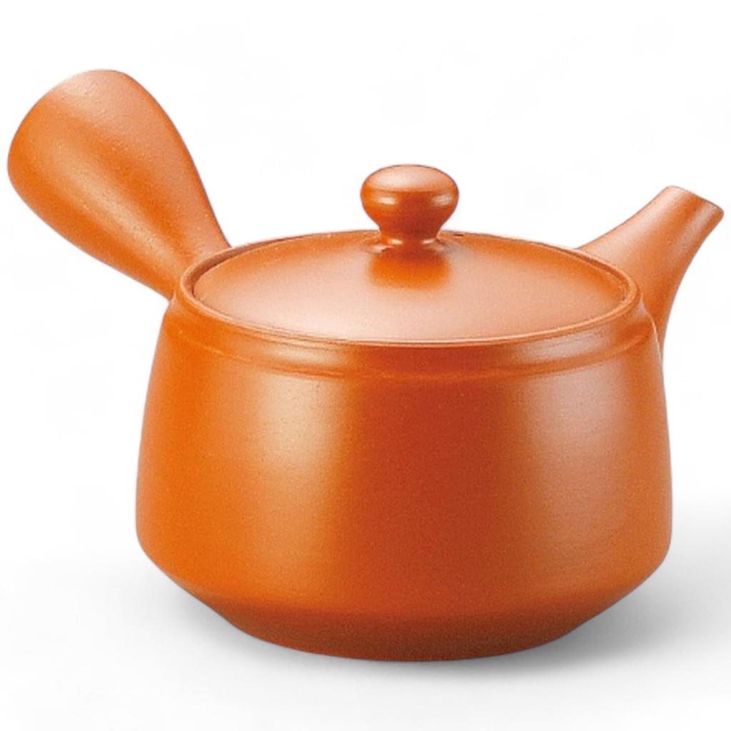 Nostalgia Tokoname Basket Mesh Teapot with Tea Made In Japan J-kitchens Showa-era Pot, Ware, Strainer, 410cc,