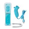 Built In Motion Plus and Nunchuck Controller Set for Nintendo Wii Light Blue