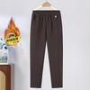 Qianlian Women's Fleece-Lined Winter Straight-Leg Casual Pants