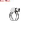 10 Pcs Welding Useful Repair Tool Exhaust Hardware Pipe Clip T Bolt Stainless Steel Hose Clamps
