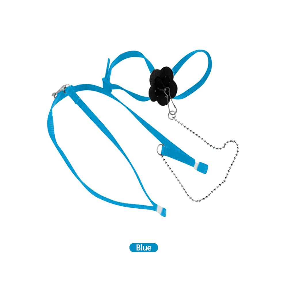 Reptile Lizard Harness Leash Training Walking Rope Adjustable Lacertid Leash Chest Strap Lizard Lizard Supplies