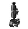 Super Clamp Action Camera Mount 360° Ballhead Magic Arm Double Ball Head Adapter with Thread for Insta360 for GoPro Camera Clip