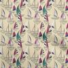 Cotton Flex Beige Fabric Yacht Dress Material Fabric Print Fabric By The Yard 40 Inch
