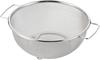 Mizureed II SH9012 Round Strainer with Handles, Silver, 21cm, with Feet