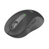 Logitech Signature M650MGR Wireless Mouse Quiet Graphite Bluetooth Logi Bolt Unifying Not Compatible Windows Mac iPad Android Chrome OS Scroll Wheel W