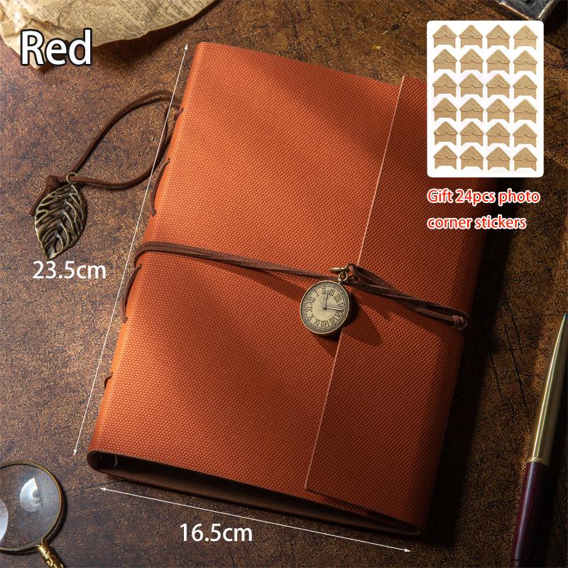 Diy Retro Album Lovers Memory Book Commemorative Kraft Paper Film Commemorative Envelope Storage Self Adhesive Handmade Gift