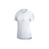 Own The Run Tee Running Sports Short Sleeve Women Tops Light-Sky-Blue FM5811
