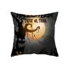 Pumpkin Kitten Throw Pillow Cover Halloween Theme Series Throw Pillow Cover Sofa Chair Bed Cushion Cover Home Decor