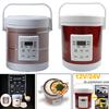 Electric Rice Cooker for Car Travel Portable Soup Pot Cooking Machine Timer