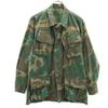US ARMY 60s Vintage DSA 5th Alpha Camouflage Jungle Fatigue Military Jacket Men's Used