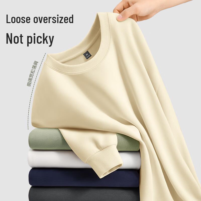 JEEP SPIRIT Men's New Fall Collection Crew Neck Sweatshirt