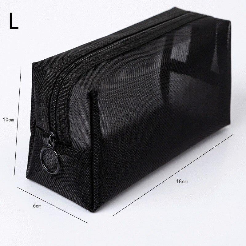 1PC Travel Cosmetic Bag Zipper Makeup Case Organizer Storage Pouch Toiletry Beauty Wash Kit Bags