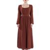 Ladies Retro Dress Medieval Classic Victorian Dress Long Dress Regent Era