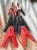 2Pc 100A Electrical Crocodile Alligator Battery Insulated Clip Connector Plastic Handle Test Alligator Clip For Electric Project