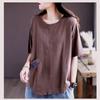 FiveFive Short-sleeved T-shirt Women Summer Tops Korean Style Loose Large Size Fashion T Shirt Pullover Women's Casual T-shirt