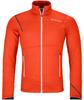 Jacket Ortovox Fleece Light Jacket M (87132) Hot Orange