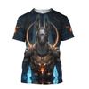 2025 Summer Fashion Ancient Horus Egyptian God Anubis 3D Print T-shirt O Neck Streetwear Casual Cartoon Anime Short Sleeve Tee