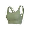 Medium Support Sports Bra With Logo Print Women Underwear Green DO6620-386