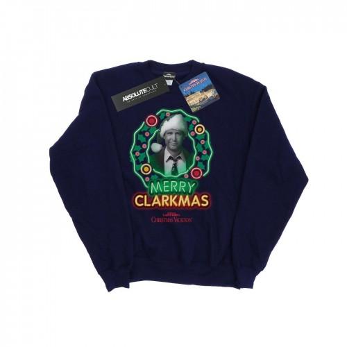 National Lampoon´s Christmas Vacation Boys Greyscale Clarkmas Sweatshirt