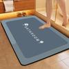 Diatom Mud Mats Bathroom Non-slip Water-absorbent Foot Mats Bathroom Door Wear-resistant Quick-drying Mats