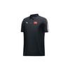 Sports Lifestyle Series Logo Letter Print Short Sleeve Polo Shirt Unisex Polo Shirts Black 452330102-4