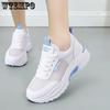 Summer Breathable Mesh Trainers Women's Shoes Korean Version of Casual All-match White Shoes