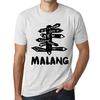 Men’s Vintage Tee Shirt Graphic T Shirt Time for New Advantures Malang Vintage White