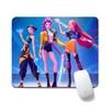 K-Pop Demon Hunters Women's Group Non-Slip Mouse Pad, 20x24cm